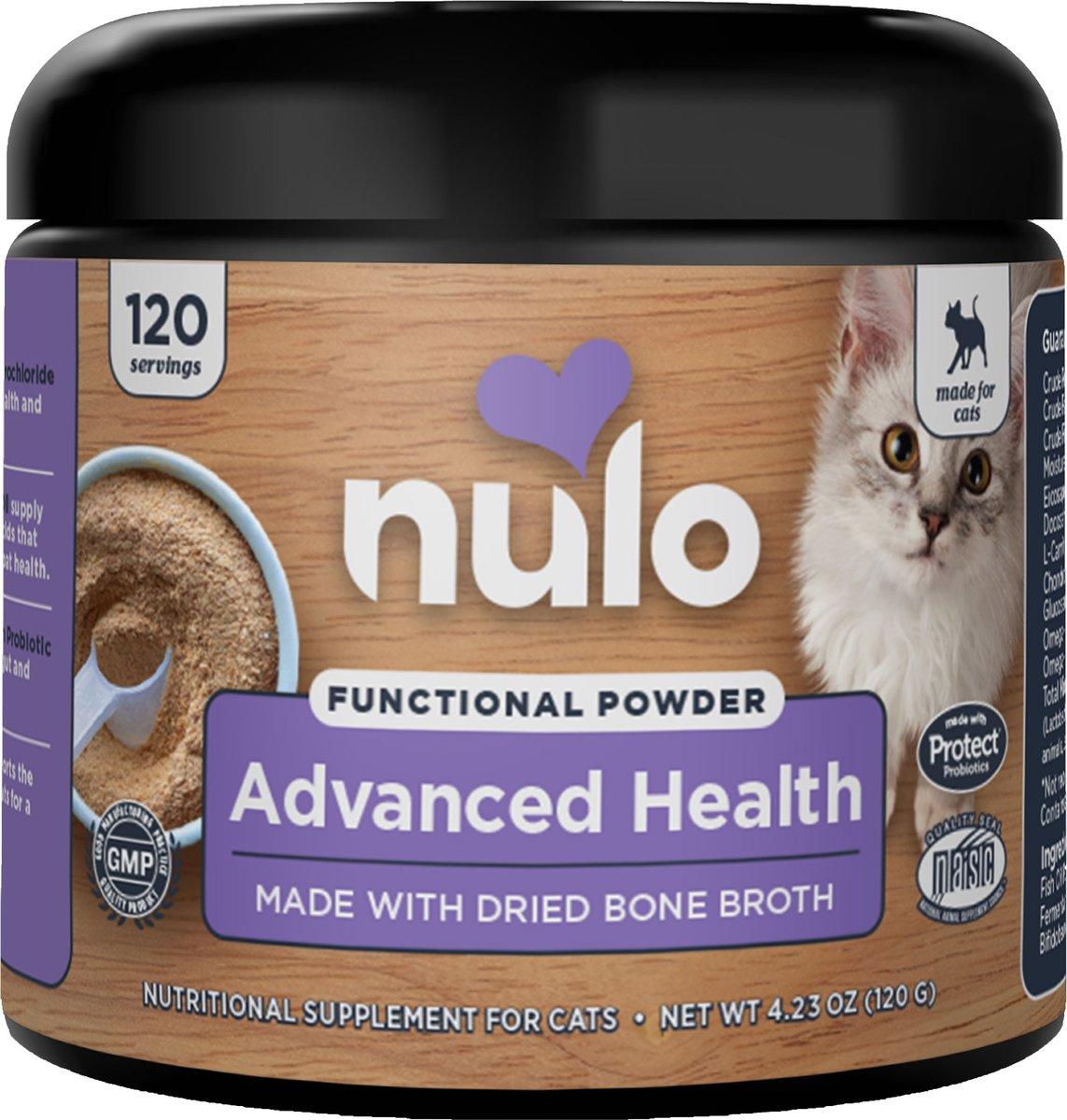 Nulo Cat Functional Powder Advanced Health Cat Supplement 4.2 oz