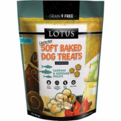 LOTUS DOG SOFT BAKED GRAIN FREE SARDINE AND HERRING 10OZ