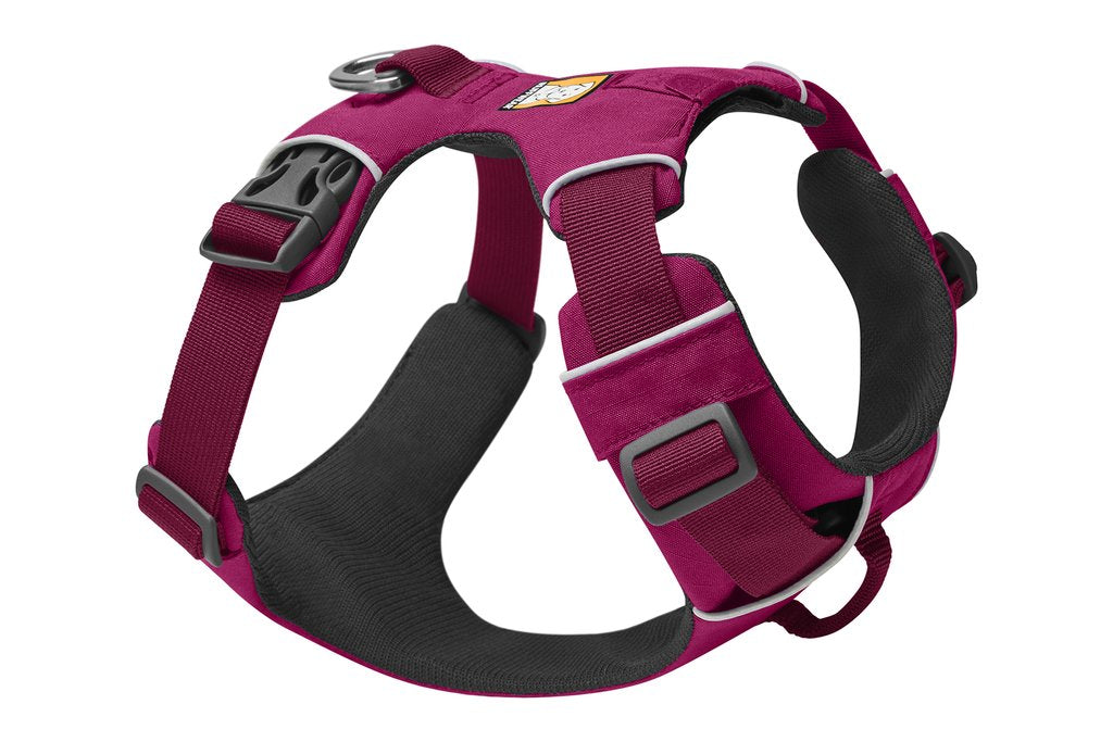 Ruffwear Front Range Dog Harness, Hibiscus Pink, Medium