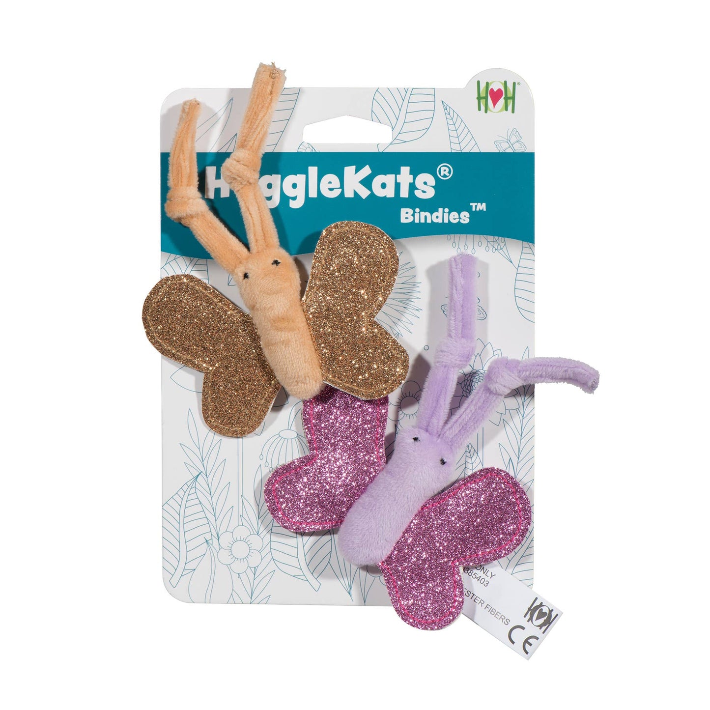 HuggleKats® Bindies™ Cat Toys (2pk)