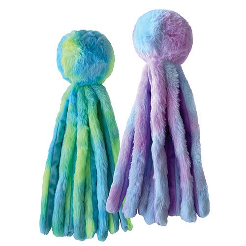 Fuzzy Wuzzy Octopus: Blue/Green / Large