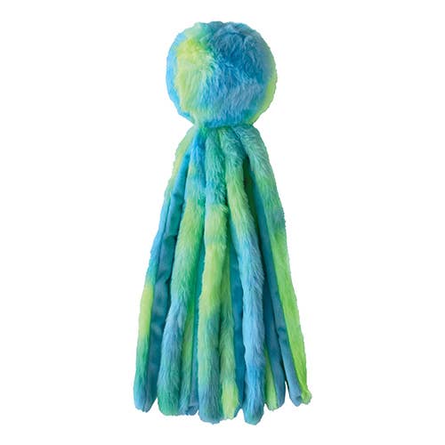 Fuzzy Wuzzy Octopus: Blue/Green / Large