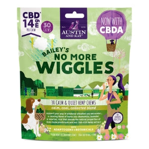 AUSTIN & KAT DOG NO MORE WIGGLE CHEW 14MG