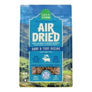 OPEN FARM DOG AIR DRIED SURF & TURF RECIPE 2LB