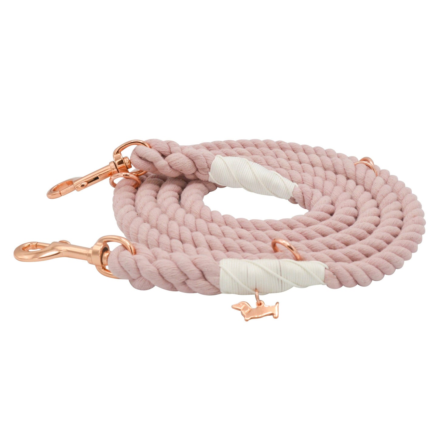 Hands Free Rope Leash - Rose All Day: 7 feet