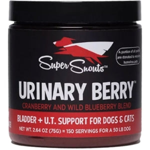 SUPER SNOUTS HEMP DOG SUPER URINARY BERRY 2.64OZ