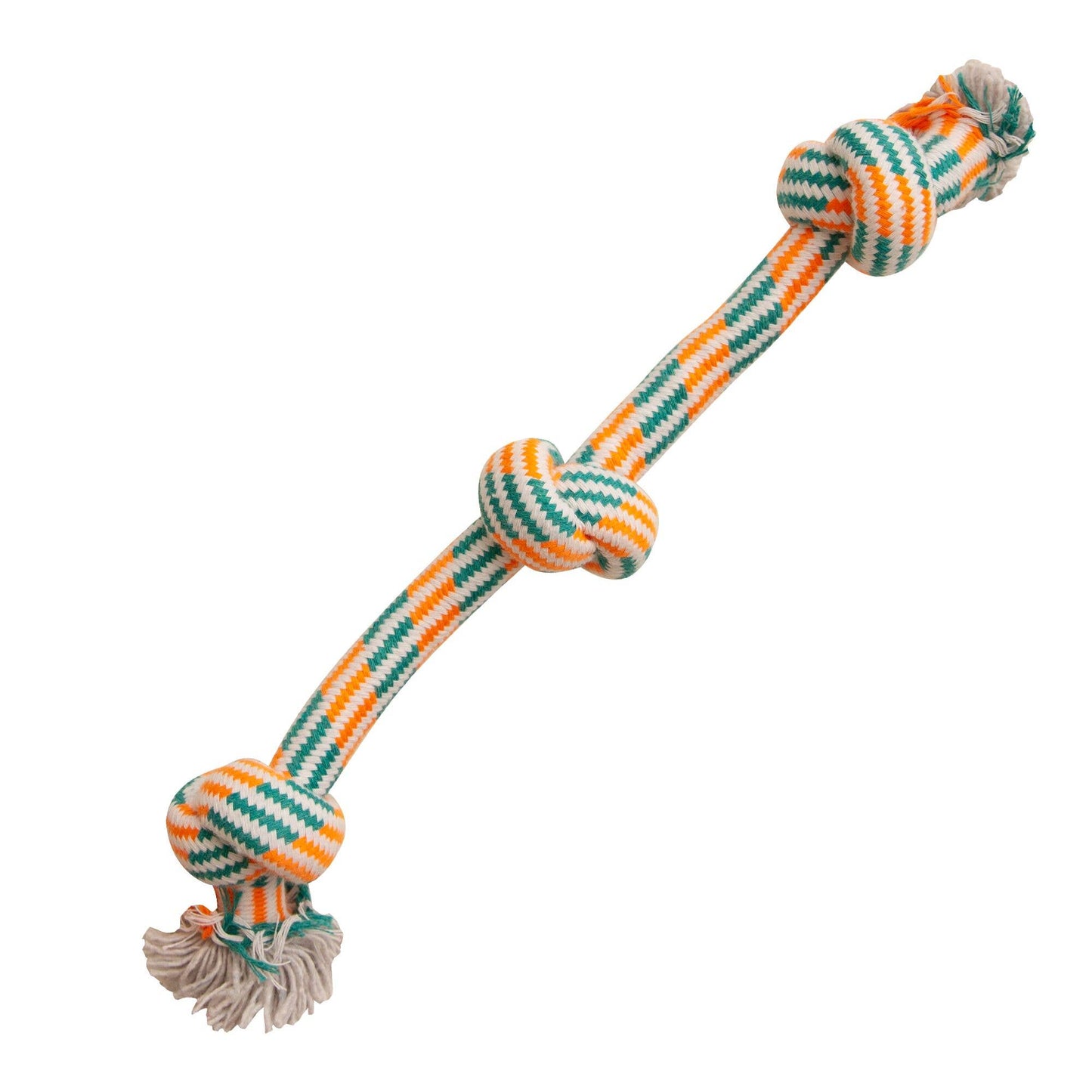 Knotty n' Nice Rope Dog Toy: Orange