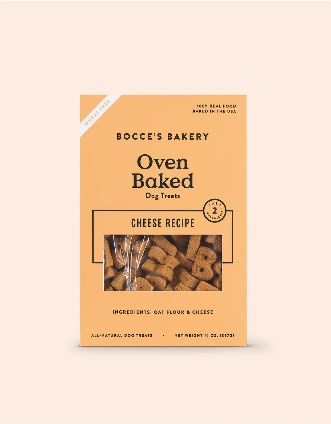 BOCCE'S BAKERY DOG JUST CHEESE BISCUITS 14OZ