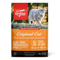 ORIJEN Original Cat Dry Cat Food (Size: 12-lb)