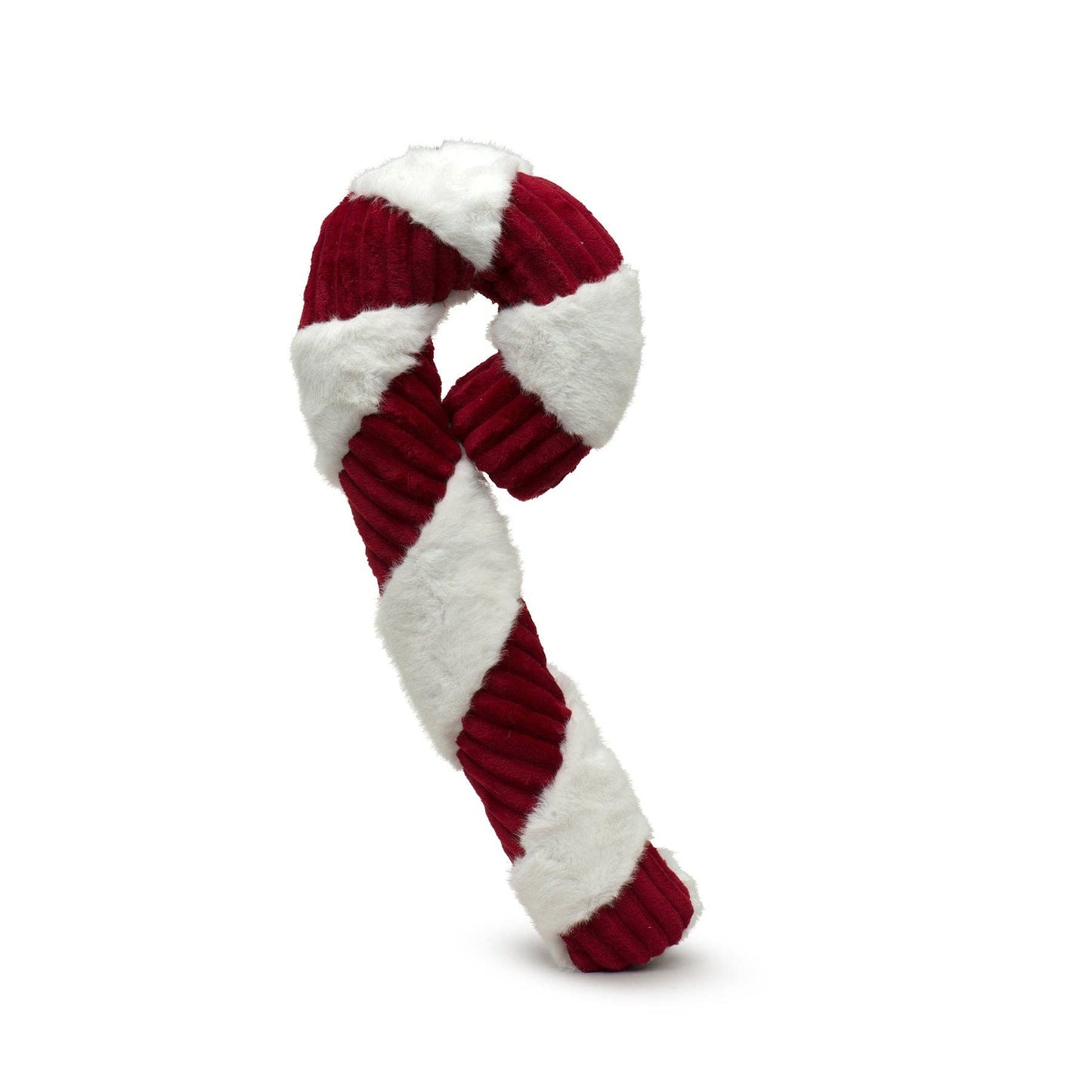 Candy Cane Plush Dog Toy: Large