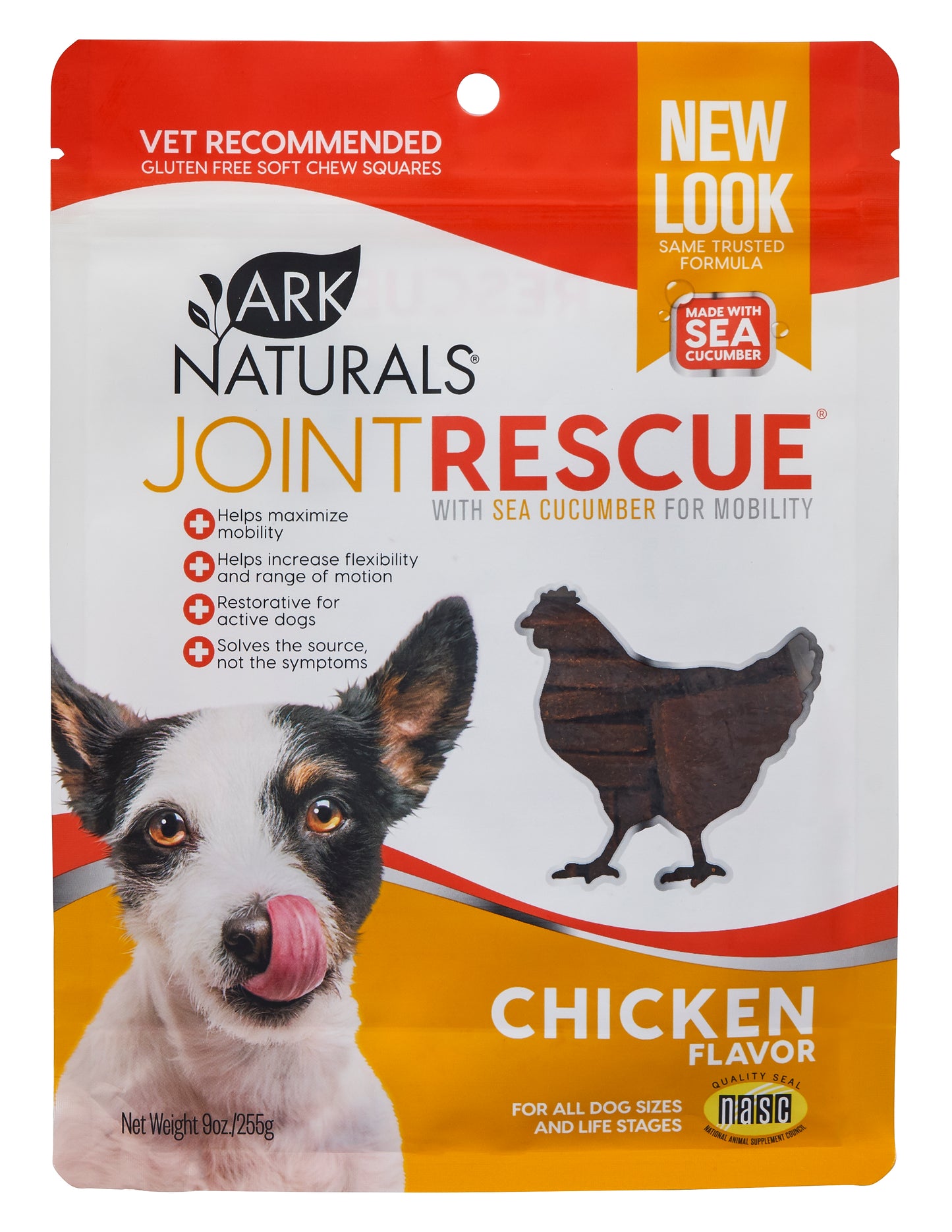 Ark Naturals Sea "Mobility" Joint Rescue Chicken Jerky Dog Treats, 9-oz