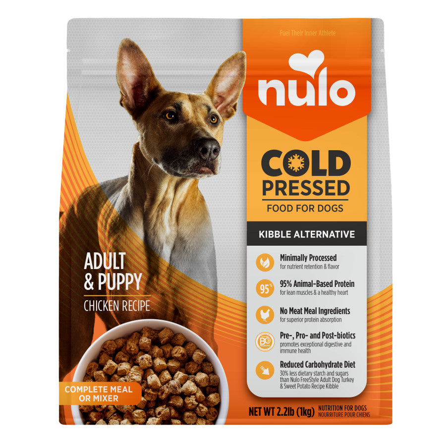 Nulo Cold Pressed Kibble-Alternative Dry Dog Food Chicken, 1ea/2.2 lb