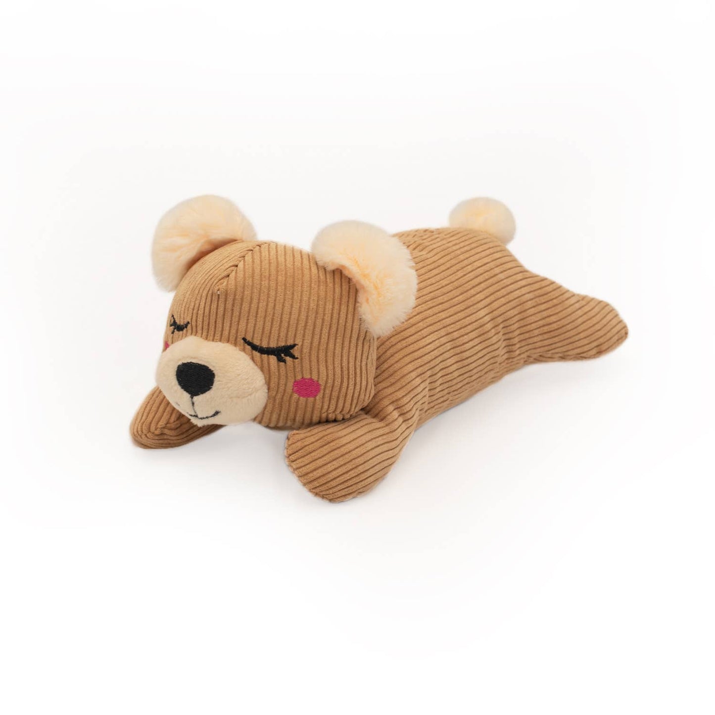 Snooziez with Shhhqueaker - Bear 24/cs - Dog Toy