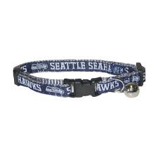 Seattle Seahawks Breakaway Cat Collar (Size: OSFA)