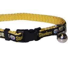 Pittsburg Steelers Raiders Breakaway Cat Collar (Size: OSFA)