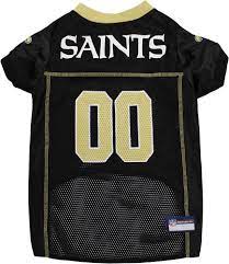 New Orleans Saints Dog Jersey (Size: M)