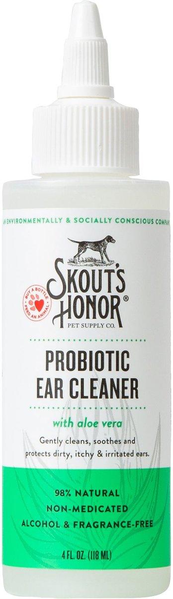Skout's Honor Probiotic Pet Ear Cleaner, 4-oz