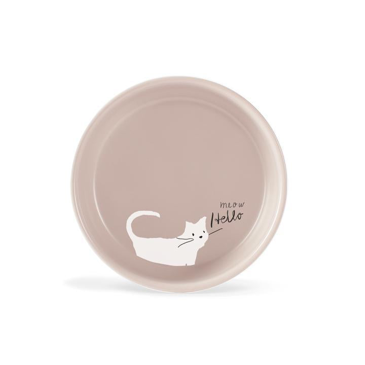 Pet Shop by Fringe Studio Whisker Cat Meow Pet Bowl, Small