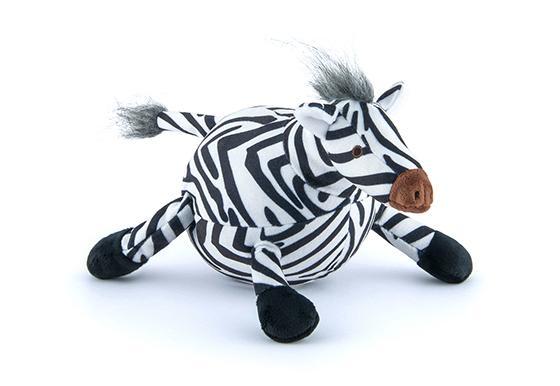 P.L.A.Y. Safari Zara the Zebra Dog Toy