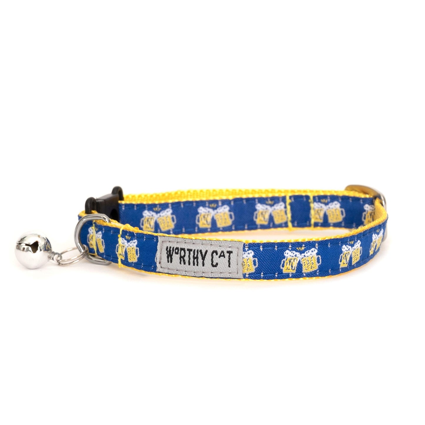 The Worthy Dog Cheers Breakaway Adjustable Cat Collar