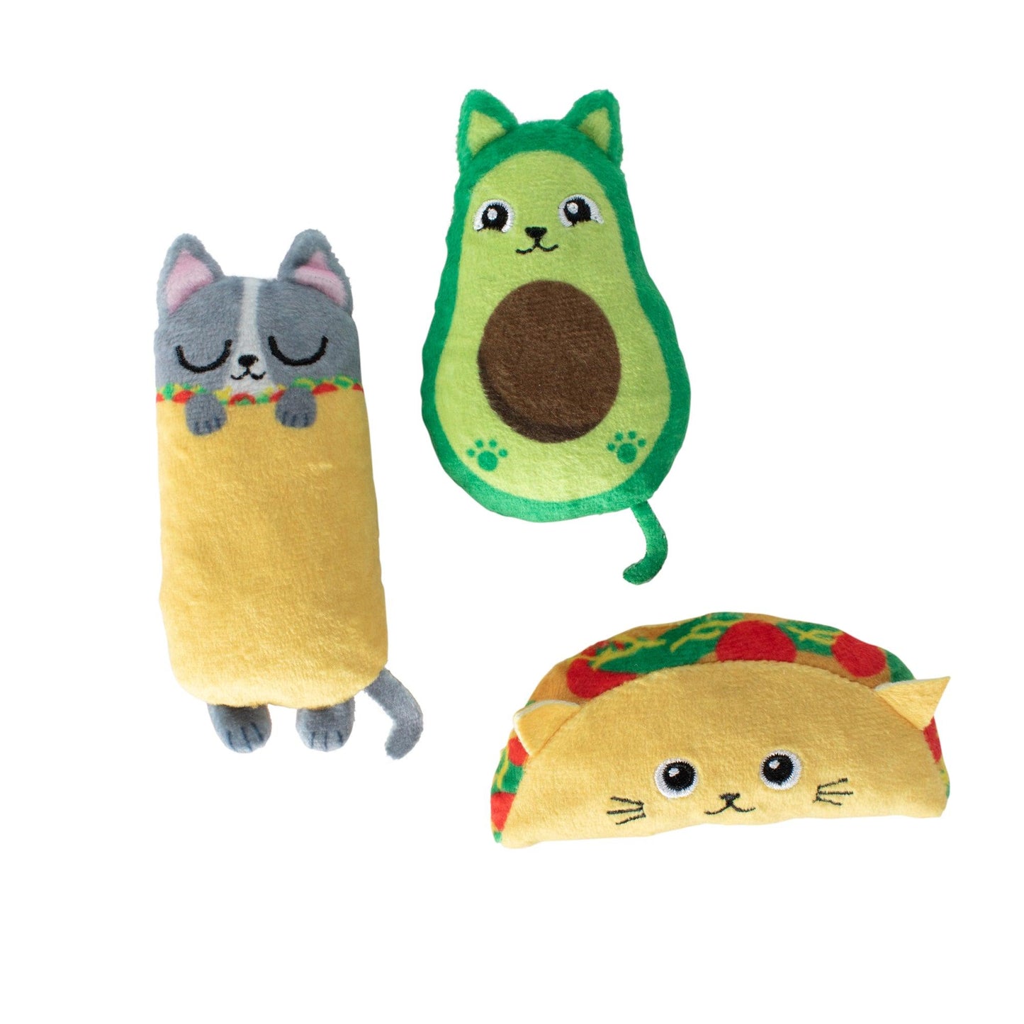 Pet Shop by Fringe Studio Kitty Cravings Cat Toy, Mini, 3-pk