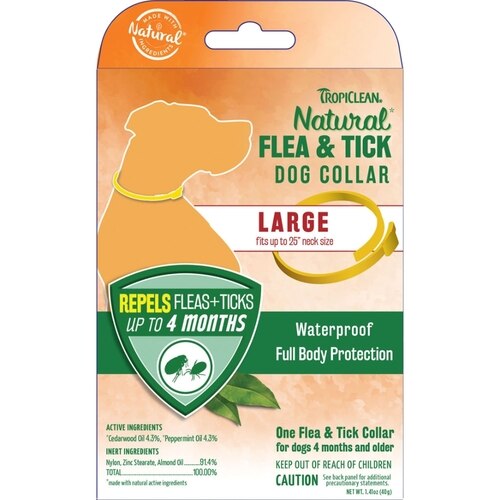 Tropiclean Natural Flea & Tick Large Dog Collar