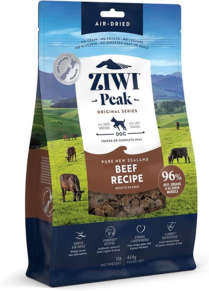ZIWI Peak Beef Recipe Air-Dried Dog Food, 16-oz