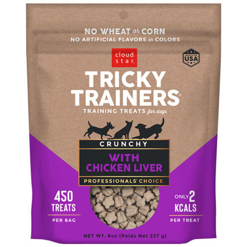 CLOUD STAR DOG TRICKY TRAINERS CRUNCHY LIVER 8OZ