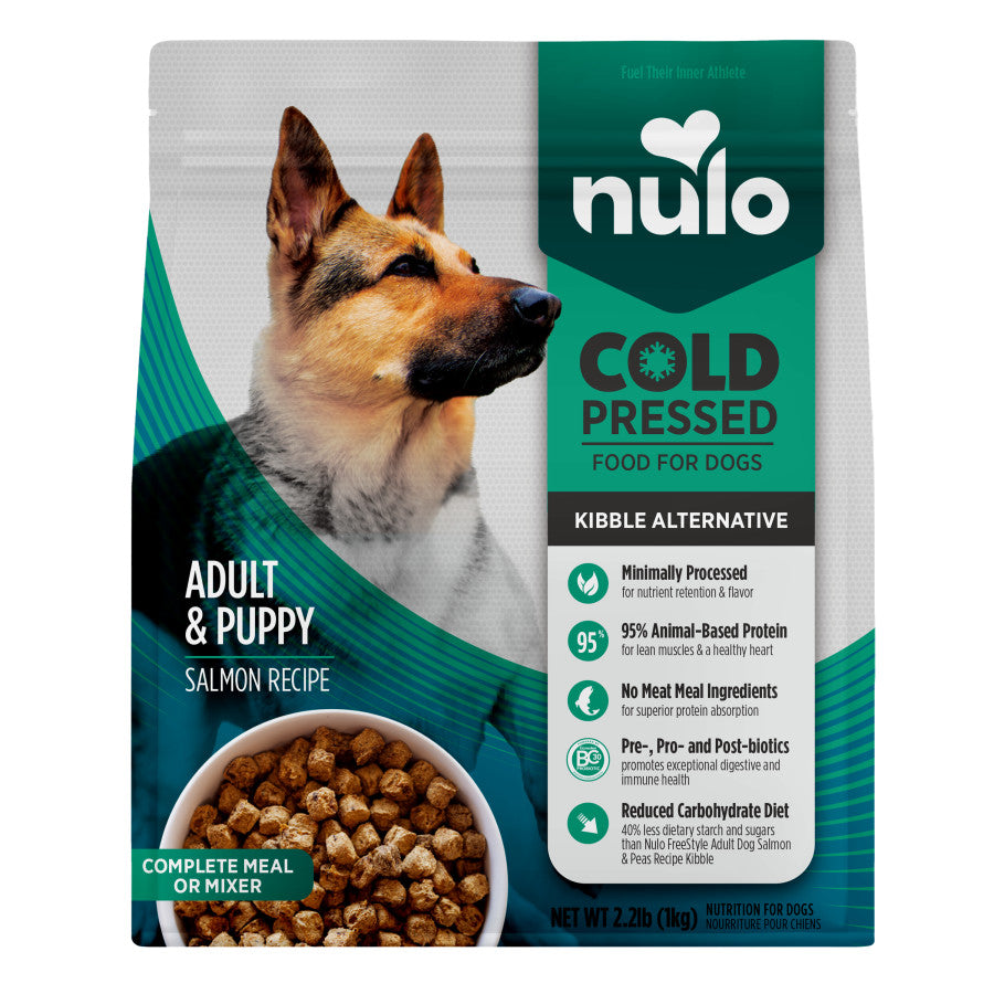 Nulo Cold Pressed Kibble-Alternative Dry Dog Food Salmon, 1ea/2.2 lb