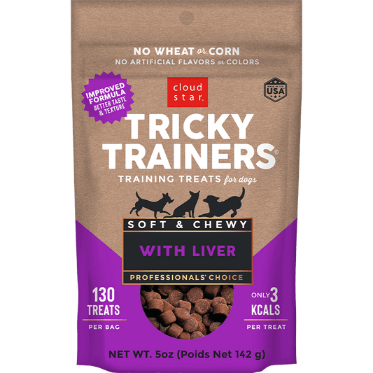 CLOUD STAR DOG TRICKY TRAINER LIVER 5OZ