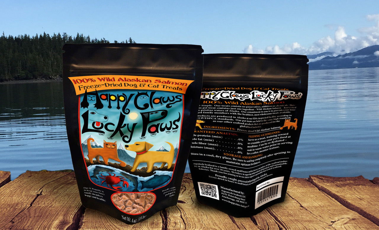 Freeze-dried Wild Alaskan Salmon 4 oz.