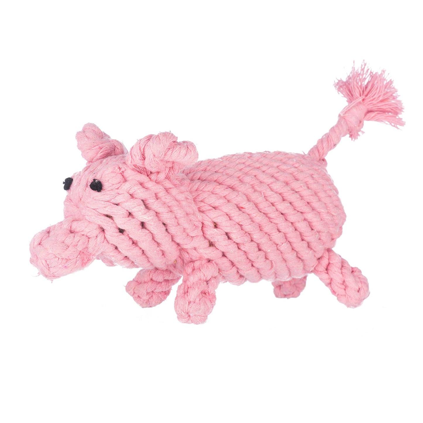 Penny the Pig Rope Toy 7" (Small)